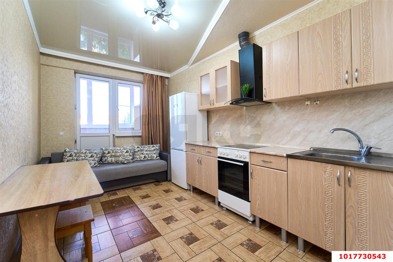 Фото №5: 1-комнатная квартира 45&nbsp;м², 2/16&nbsp;эт. - Краснодар, Прикубанский внутригородской округ, жилой комплекс Времена Года-2, мкр. имени Петра Метальникова, ул. Петра Метальникова, 26