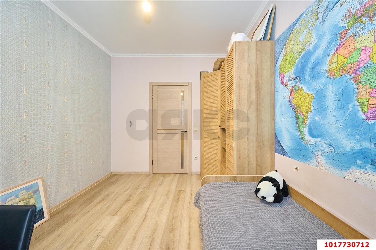 Фото №3: 3-комнатная квартира 74&nbsp;м², 4/19&nbsp;эт. - Краснодар, Карасунский внутригородской округ, Гидростроителей, мкр. жилой комплекс Поющие Фонтаны, ул. имени Невкипелого, 10