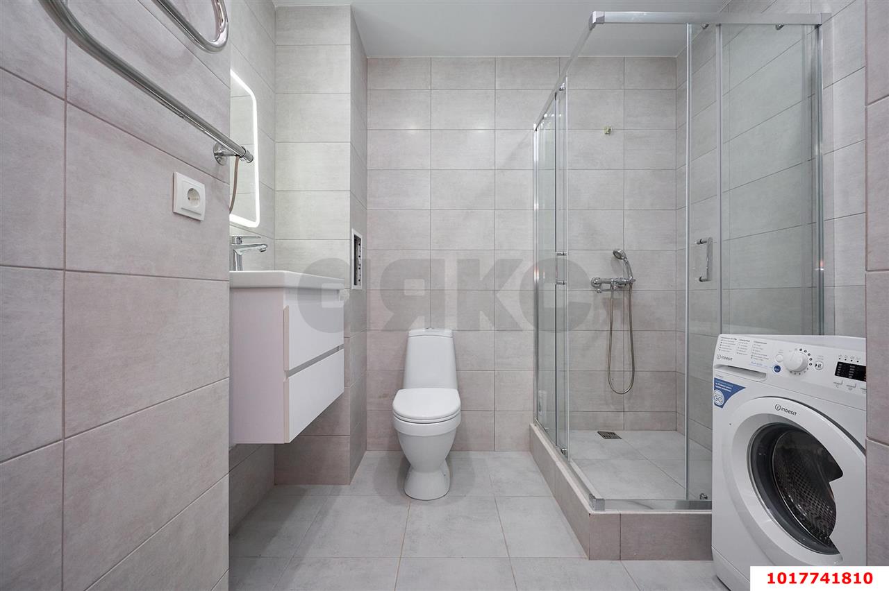 Фото №14: 2-комнатная квартира 47&nbsp;м², 11/16&nbsp;эт. - Краснодар, Прикубанский внутригородской округ, Россинского, мкр. жилой комплекс Дружный-2, б-р Адмиралтейский, 3к1