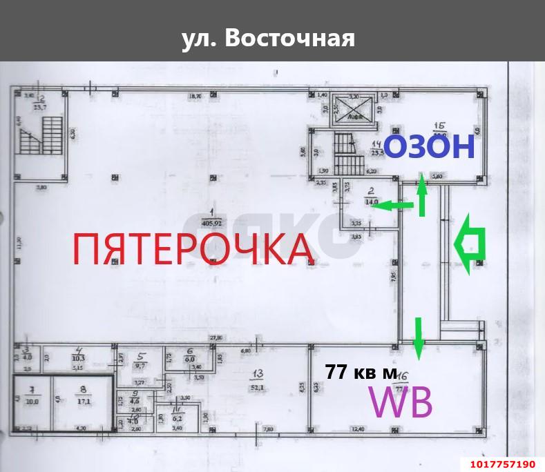 Фото №6: Торговое помещение 594&nbsp;м², 1/2&nbsp;эт. - Тахтамукай, мкр. Европейская Деревня, ул. Восточная, 67/2