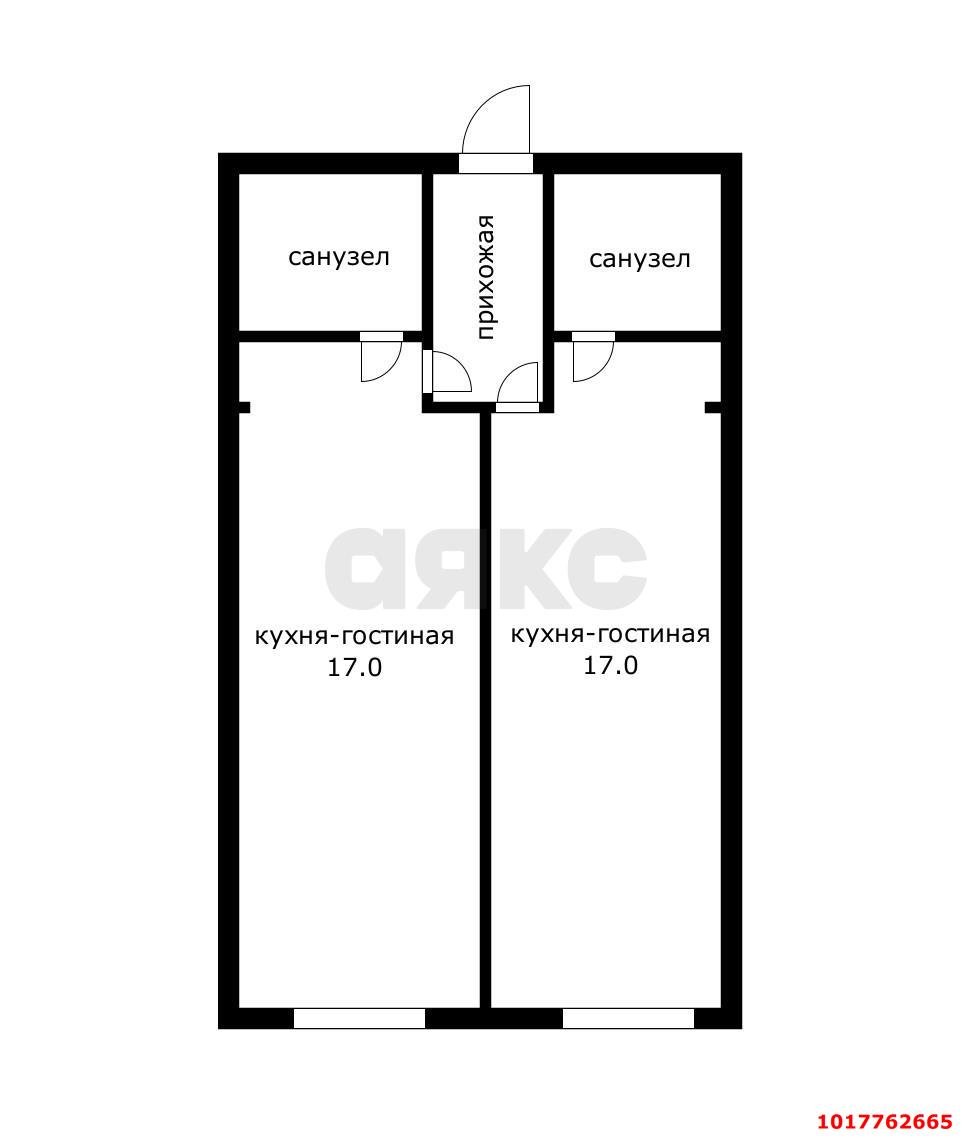 Фото №7: 1-комнатная квартира 41&nbsp;м², 1/3&nbsp;эт. - Краснодар, Прикубанский внутригородской округ, Немецкая Деревня, мкр. жилой комплекс Германия, ул. Шумана, 3