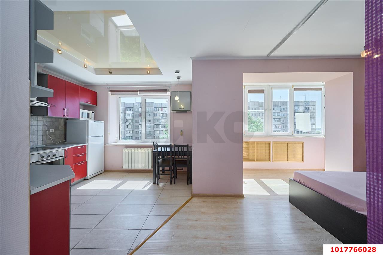 Фото №5: 1-комнатная квартира 44&nbsp;м², 6/12&nbsp;эт. - Краснодар, Западный внутригородской округ, мкр. Юбилейный, ул. Бульварное Кольцо, 7