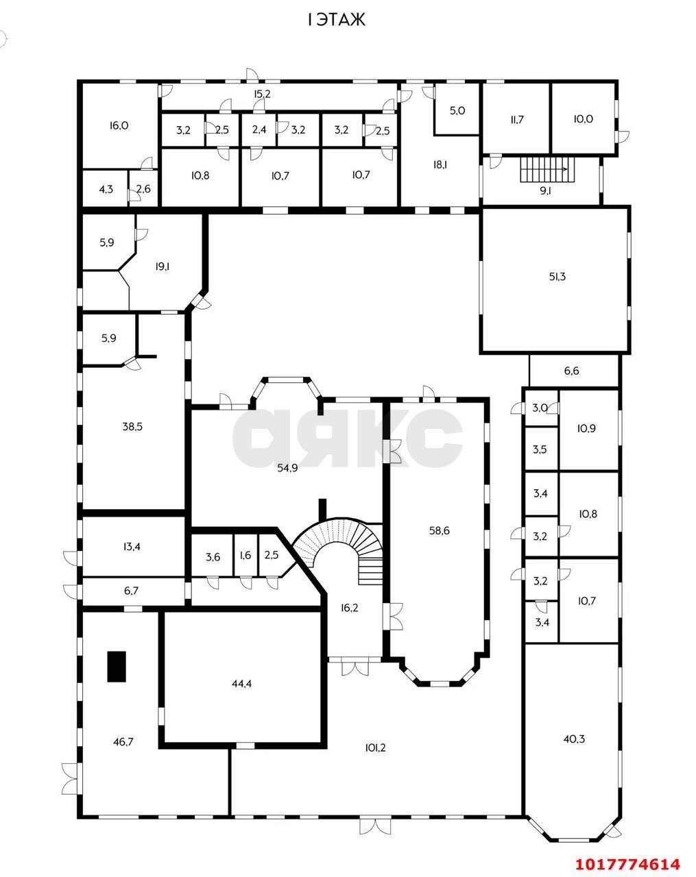 Фото №9: Готовый бизнес 1608&nbsp;м², 1/4&nbsp;эт. - Краснодар, Прикубанский внутригородской округ, мкр. Музыкальный, ул. Дементия Красюка, 34