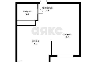 Фото №1: 1-комнатная квартира 30 м², 10/19 эт. - Краснодар, мкр. жилой комплекс Грани,