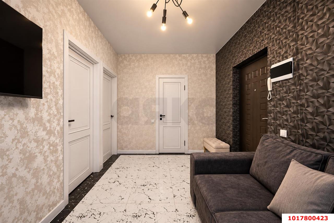 Фото №8: 1-комнатная квартира 50&nbsp;м², 14/25&nbsp;эт. - Краснодар, Прикубанский внутригородской округ, Фестивальный, Отделение № 1 совхоза Солнечный, мкр. ЖК Седьмой Континент, ул. Совхозная, 1к4