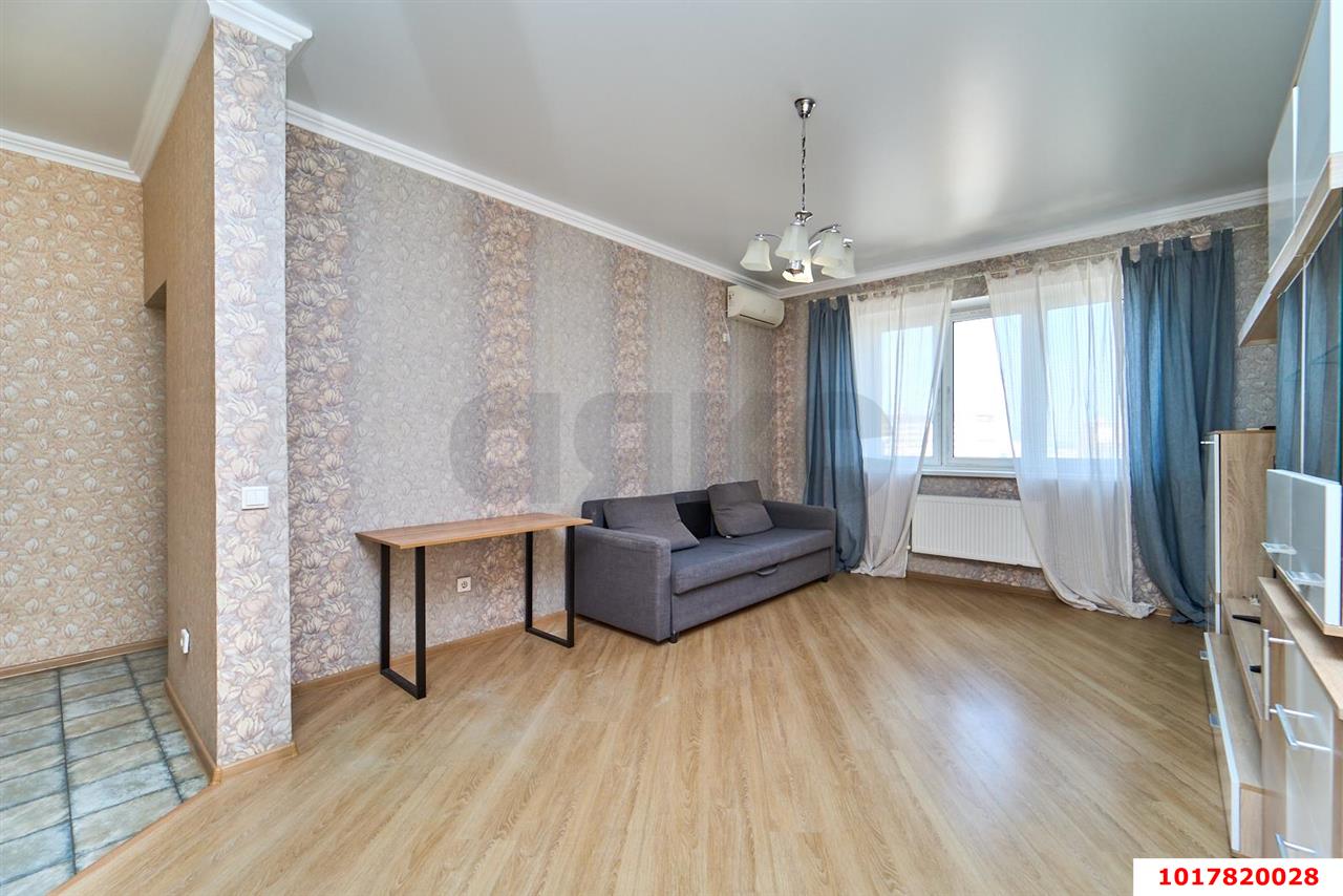 Фото №4: 1-комнатная квартира 45&nbsp;м², 19/19&nbsp;эт. - Краснодар, Западный внутригородской округ, мкр. Фестивальный, ул. Дальняя, 4/2к1