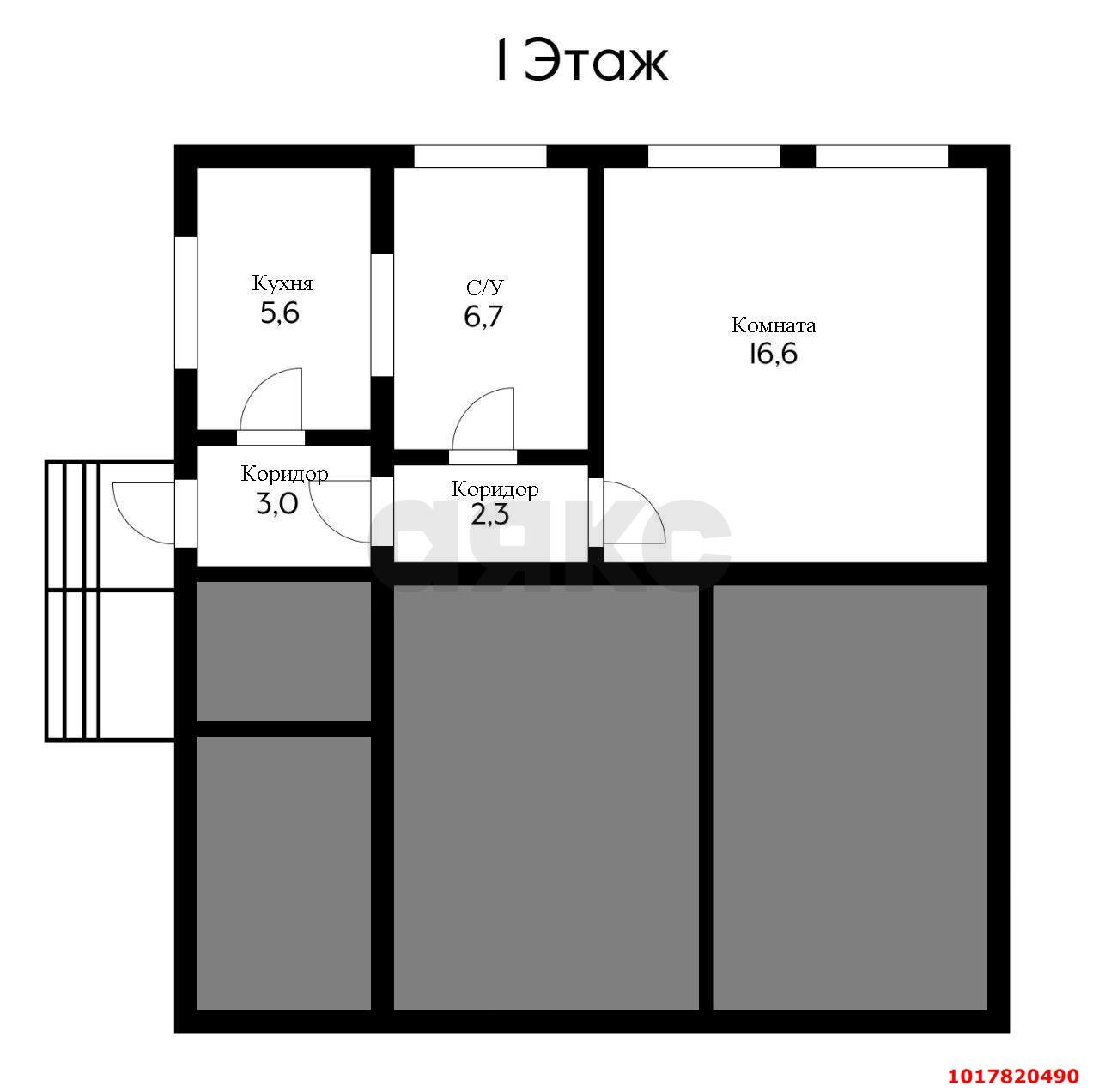 Фото №10: Дом 35&nbsp;м² + 1.3&nbsp;сот., 1&nbsp;эт. - Краснодар, Центральный внутригородской округ, мкр. Дубинка, ул. Фурманова, 93