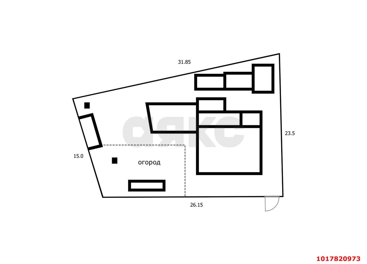 Фото №11: Часть дома 110&nbsp;м² + 2.76&nbsp;сот., 1&nbsp;эт. - Краснодар, Прикубанский внутригородской округ, мкр. Славянский, ул. 4-я Линия, 28