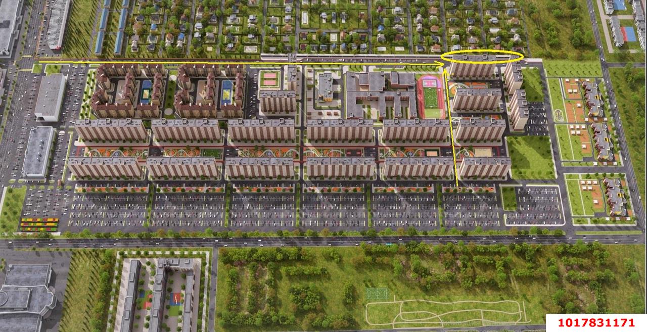 Фото №2: Торговое помещение 60&nbsp;м², 1/1&nbsp;эт. - Краснодар, Прикубанский внутригородской округ, мкр. жилой комплекс Дыхание, ул. Лётчика Позднякова, 2сВ