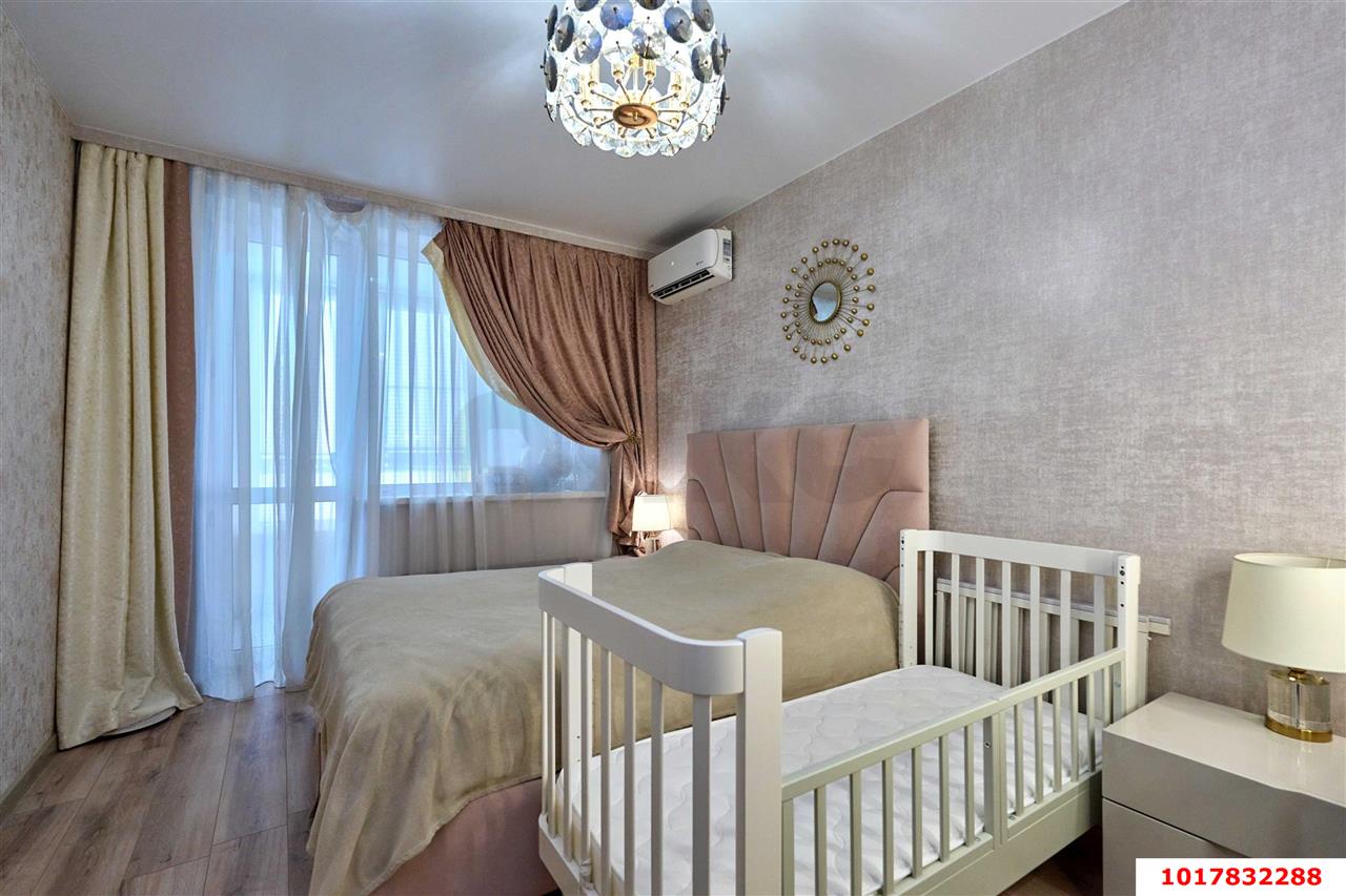 Фото №9: 1-комнатная квартира 55&nbsp;м², 12/23&nbsp;эт. - Краснодар, Карасунский внутригородской округ, Хлопчато-бумажный Комбинат, мкр. жилой комплекс Элегант, ул. Старокубанская, 137к1
