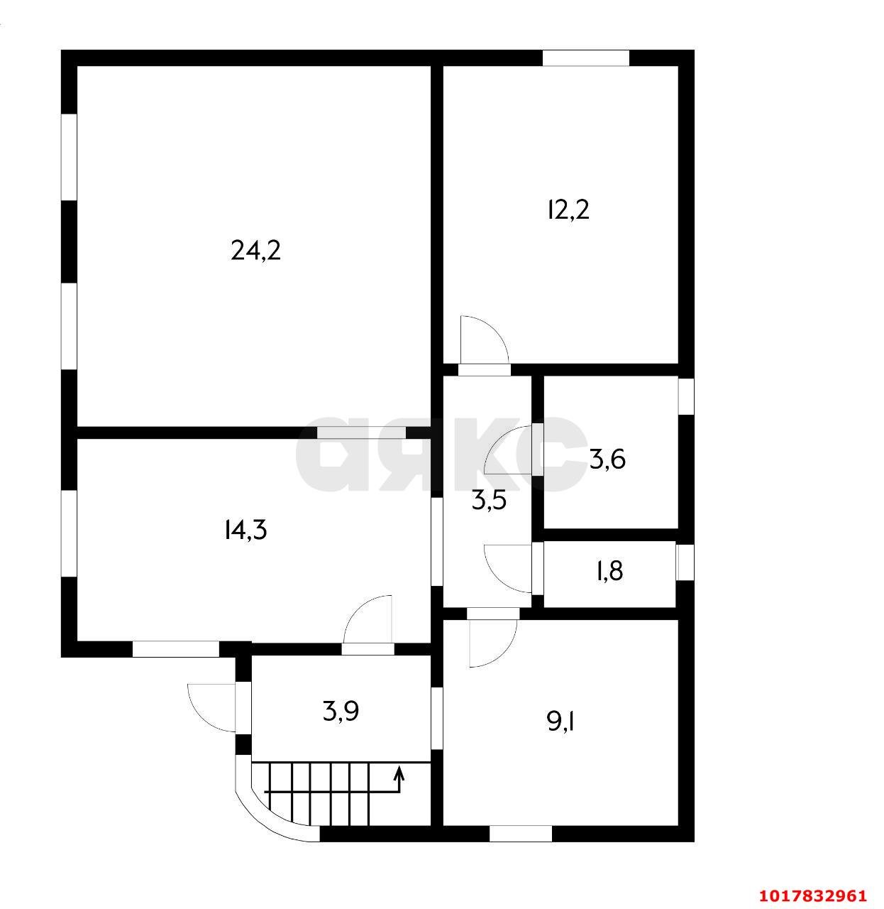 Фото №13: Дом 148&nbsp;м² + 4&nbsp;сот., 2&nbsp;эт. - Кубаночка, мкр. Прикубанский внутригородской округ, ул. Сиреневая, 17