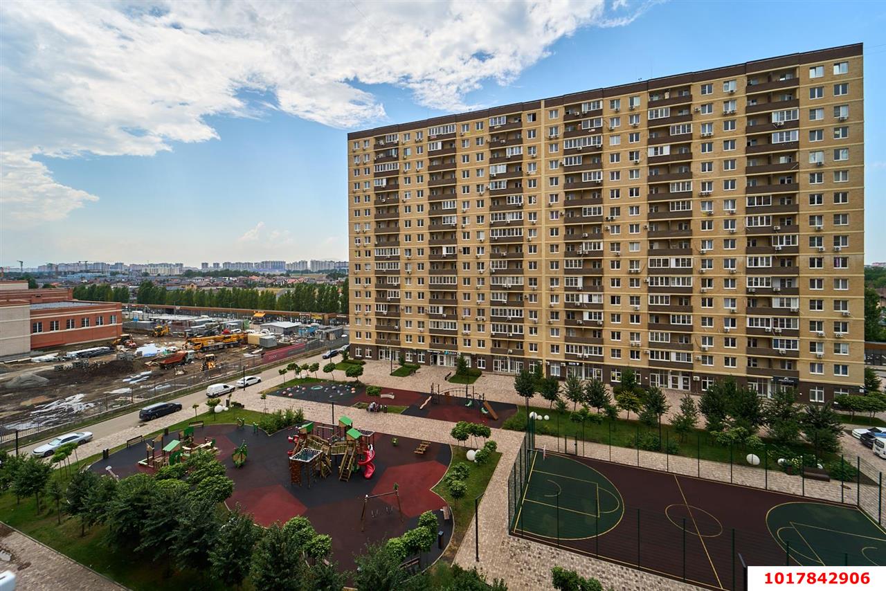 Фото №17: 1-комнатная квартира 40&nbsp;м², 7/16&nbsp;эт. - Краснодар, Прикубанский внутригородской округ, мкр. жилой комплекс Дыхание, ул. Лётчика Позднякова, 2к16