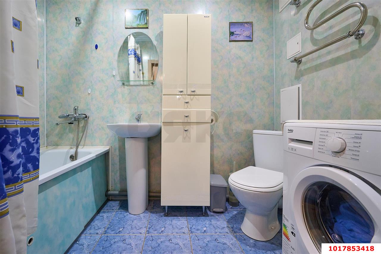 Фото №7: 1-комнатная квартира 43&nbsp;м², 6/17&nbsp;эт. - Краснодар, Прикубанский внутригородской округ, Музыкальный, ЖК Времена Года, мкр. имени Петра Метальникова, ул. Петра Метальникова, 5к1