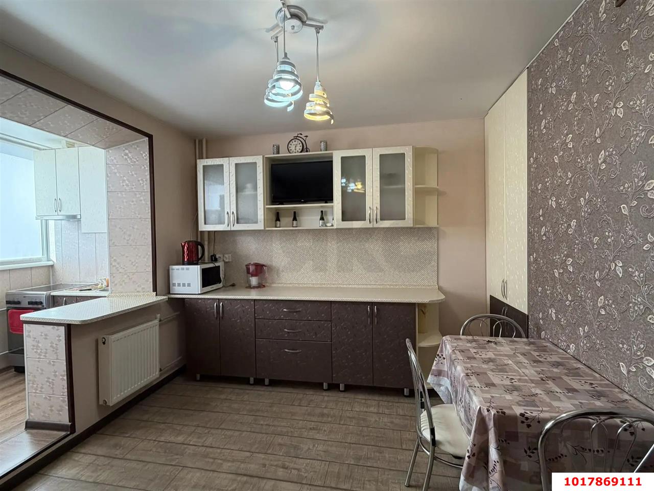 Фото №6: 1-комнатная квартира 35&nbsp;м², 7/16&nbsp;эт. - Краснодар, Прикубанский внутригородской округ, мкр. Микрохирургии глаза, ул. Академика Лукьяненко, 16