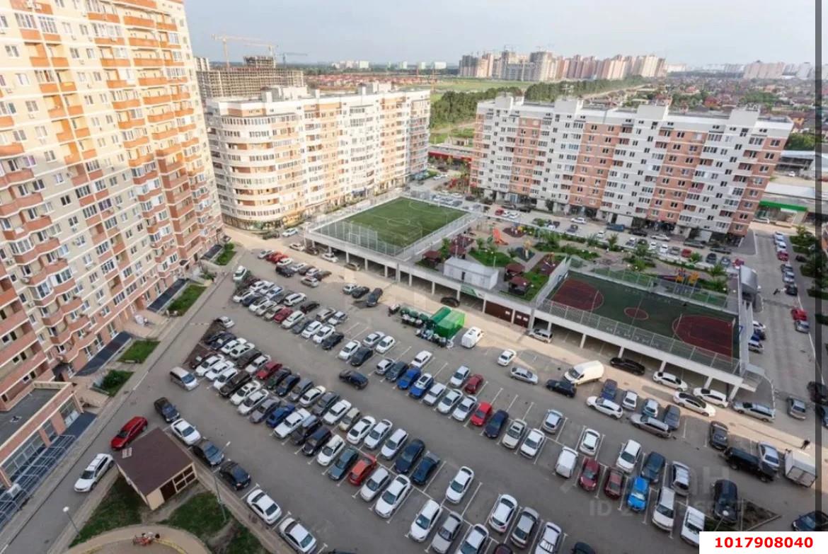 Фото №5: 1-комнатная квартира 35&nbsp;м², 2/17&nbsp;эт. - Краснодар, Прикубанский внутригородской округ, Россинского, мкр. жилой комплекс Видный, ул. Командорская, 3к1
