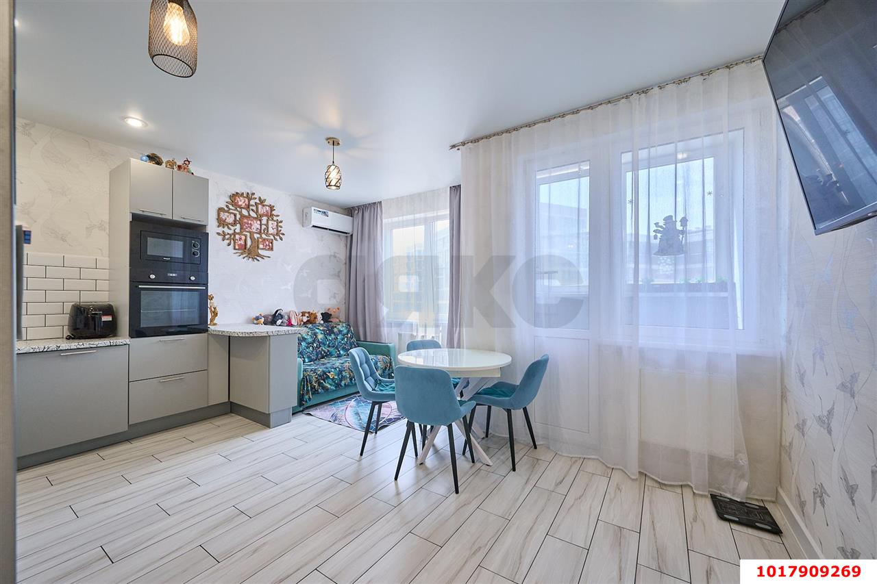 Фото №3: 3-комнатная квартира 61&nbsp;м², 12/16&nbsp;эт. - Краснодар, Прикубанский внутригородской округ, мкр. жилой комплекс Самолёт, ул. Западный Обход, 39/2к7