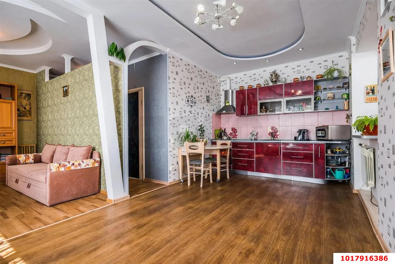 Фото №2: 1-комнатная квартира 46&nbsp;м², 2/4&nbsp;эт. - Краснодар, Прикубанский внутригородской округ, мкр. Фестивальный, ул. Анисовая, 39