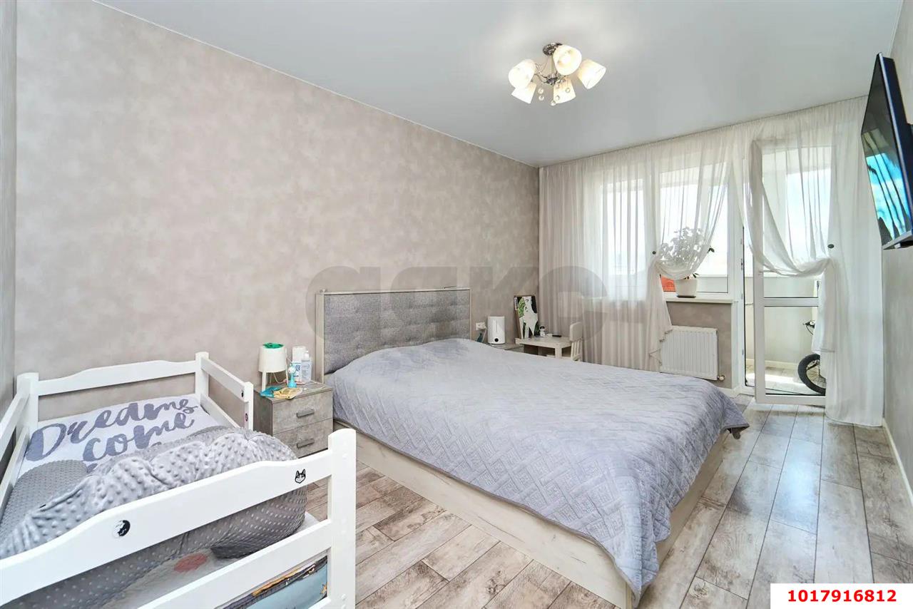 Фото №4: 2-комнатная квартира 53&nbsp;м², 16/17&nbsp;эт. - Краснодар, Прикубанский внутригородской округ, Россинского, мкр. жилой комплекс Альпы, ул. Командорская, 6к1
