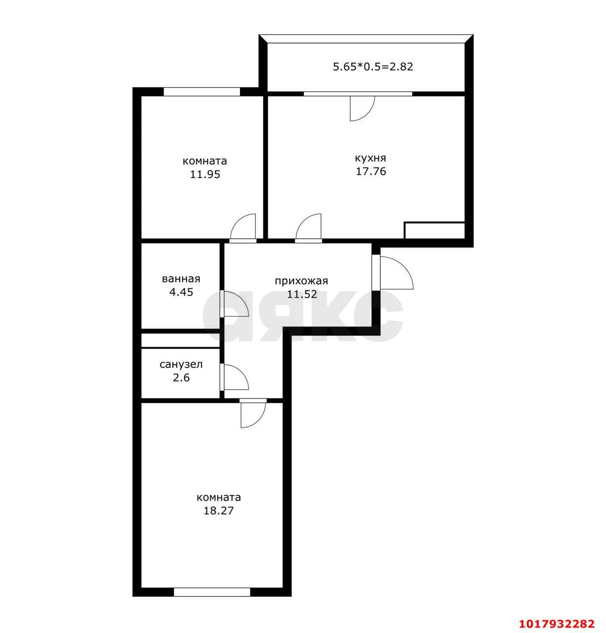 Фото №3: 2-комнатная квартира 70&nbsp;м², 13/25&nbsp;эт. - Краснодар, Прикубанский внутригородской округ, Круглик, жилой комплекс Сердце, мкр. Школьный, ул. Школьная, 1