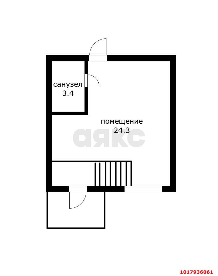 Фото №6: Торговое помещение 33&nbsp;м², 8&nbsp;эт. - Краснодар, Прикубанский внутригородской округ, мкр. Музыкальный, ул. Московская, 158/1