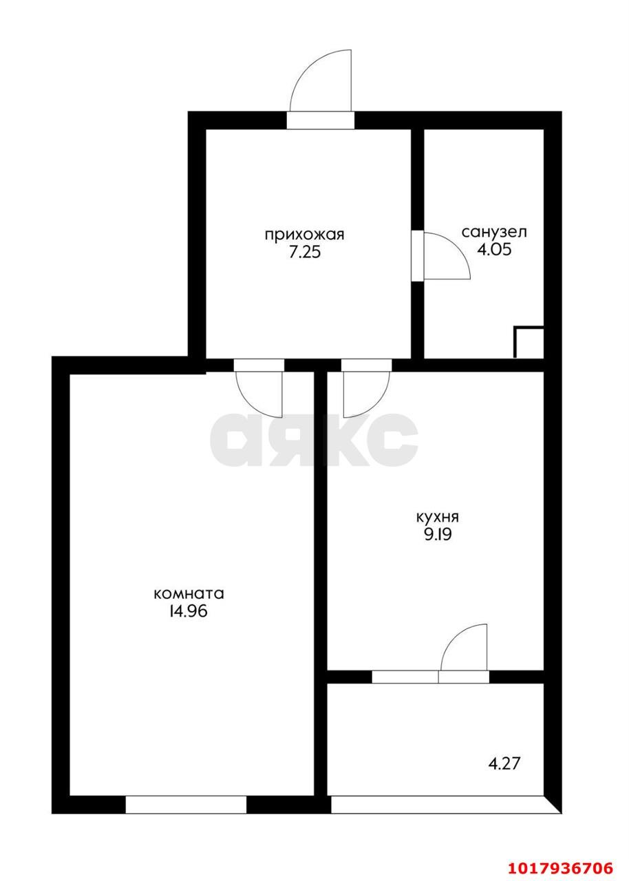 Фото №12: 1-комнатная квартира 39&nbsp;м², 2/3&nbsp;эт. - Краснодар, Прикубанский внутригородской округ, мкр. жилой комплекс Новая Португалия, ул. Пиренейская, 8