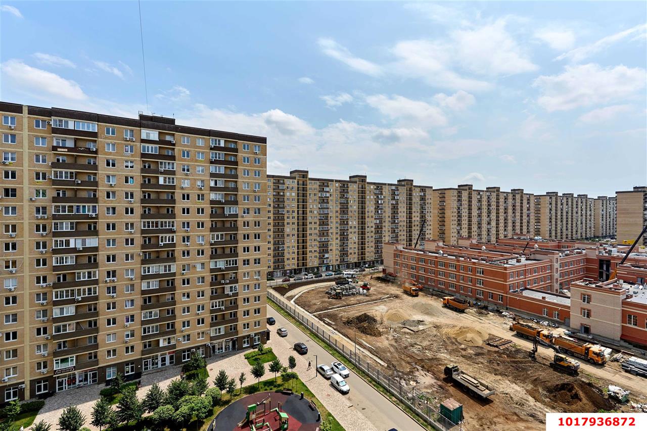 Фото №9: 1-комнатная квартира 39&nbsp;м², 11/18&nbsp;эт. - Краснодар, Прикубанский внутригородской округ, мкр. жилой комплекс Дыхание, ул. Лётчика Позднякова, 2к14