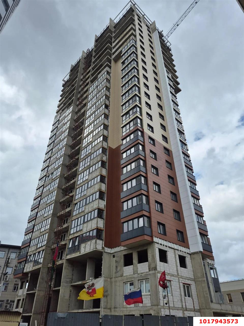 Фото №4: Студия 27&nbsp;м², 13/26&nbsp;эт. - Краснодар, Западный внутригородской округ, ЖК Заря, мкр. Фестивальный, ул. Монтажников, 1/2
