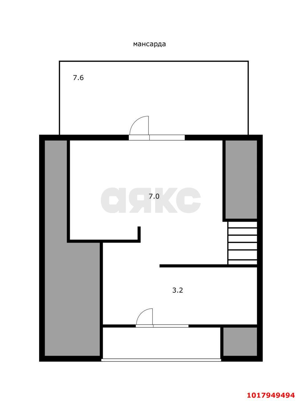 Фото №10: Дом 35&nbsp;м² + 5&nbsp;сот., 2&nbsp;эт. - СНТ Дорожник, мкр. Прикубанский внутригородской округ, ул. Вишнёвая, 13