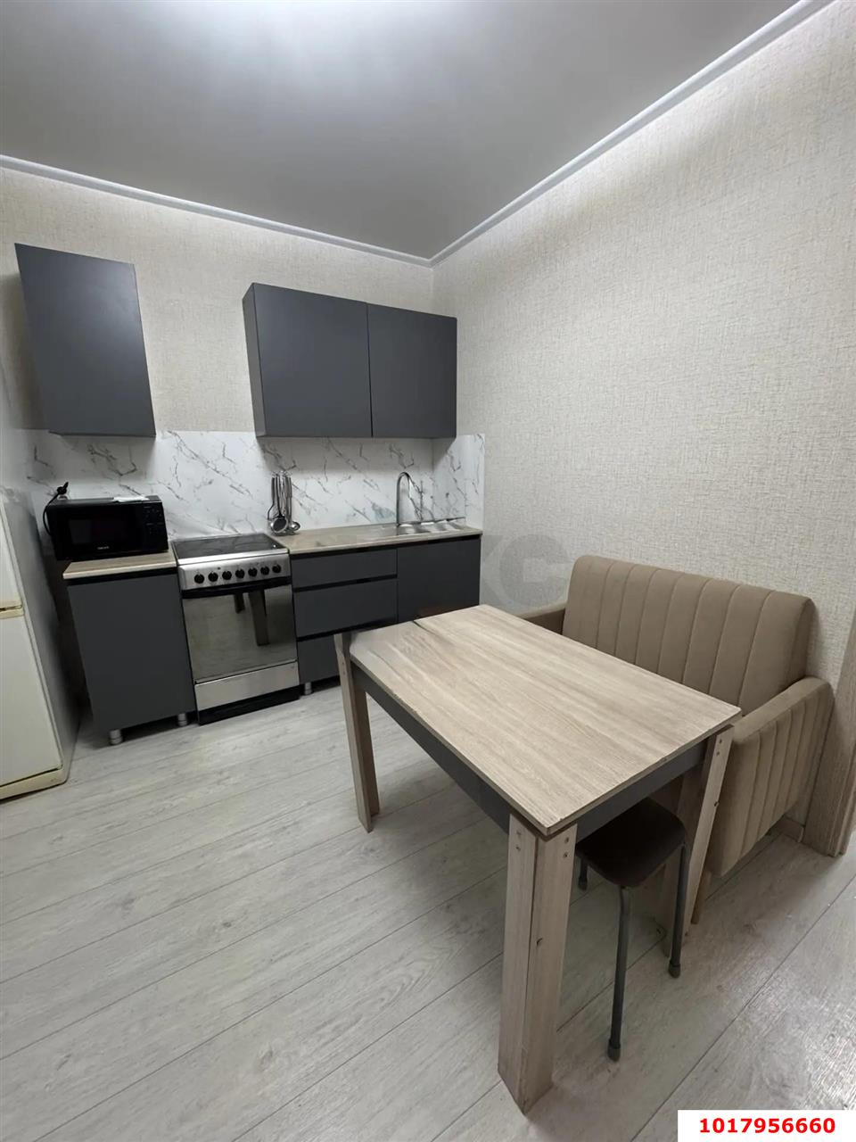 Фото №4: 1-комнатная квартира 37&nbsp;м², 2/16&nbsp;эт. - Краснодар, Прикубанский внутригородской округ, Восточный, мкр. жилой комплекс Квартал № 6, ул. имени 75-летия Победы, 26/1к2