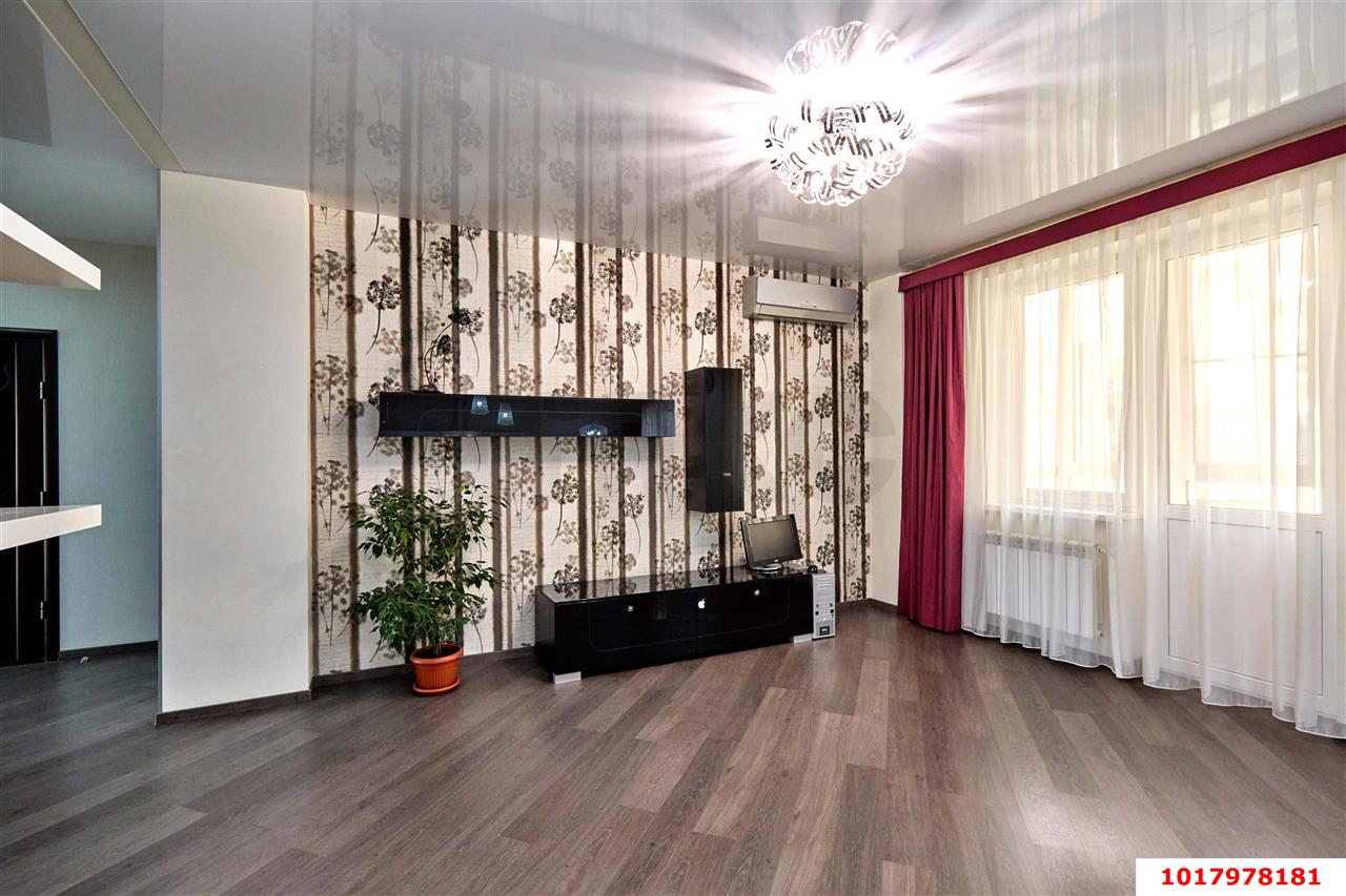 Фото №4: 3-комнатная квартира 99&nbsp;м², 8/15&nbsp;эт. - Краснодар, Прикубанский внутригородской округ, Солнечный, мкр. Фестивальный, ул. Яна Полуяна, 43