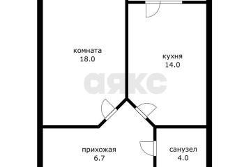Фото №1: 1-комнатная квартира 42 м², 4/5 эт. - Берёзовый, мкр. Витаминкомбинат, ул. 2-я Целиноградская, 28