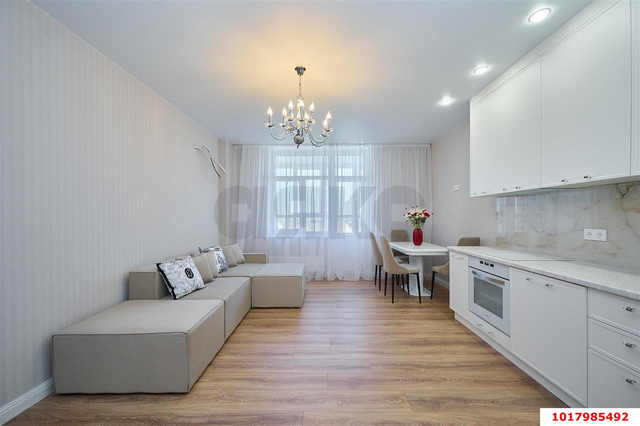Фото №4: 2-комнатная квартира 78&nbsp;м², 22/24&nbsp;эт. - Краснодар, Прикубанский внутригородской округ, мкр. Достояние, ул. Григория Булгакова, 19