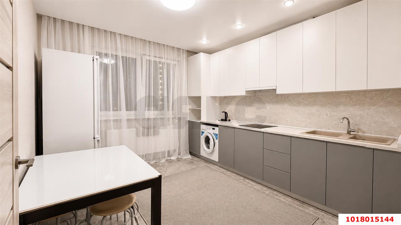 Фото №4: 2-комнатная квартира 51&nbsp;м², 8/16&nbsp;эт. - Краснодар, Карасунский внутригородской округ, мкр. ЖК Смородина, ул. имени Владимира Жириновского, 1к4
