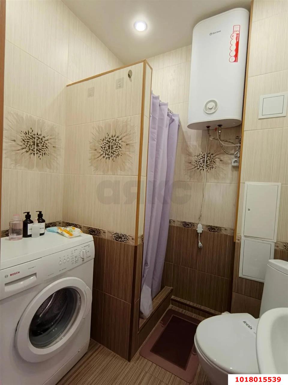 Фото №9: 1-комнатная квартира 34&nbsp;м², 1/3&nbsp;эт. - Краснодар, Прикубанский внутригородской округ, Калинино, имени Петра Метальникова, мкр. ЖК Арбатский, ул. Цезаря Куникова, 18лит4