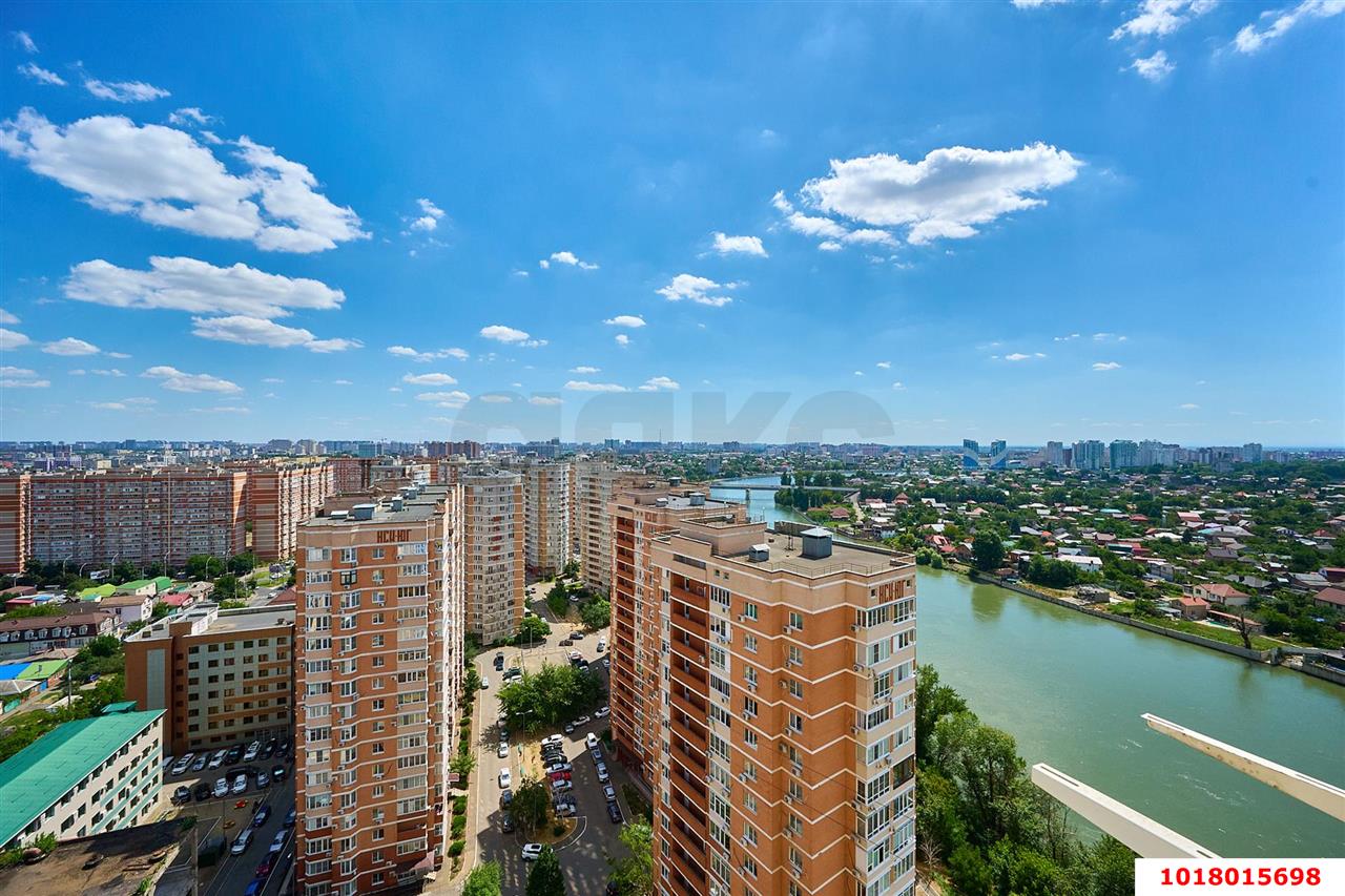 Фото №2: 2-комнатная квартира 65&nbsp;м², 22/24&nbsp;эт. - Краснодар, Кожзавод, ЖК Европейский, мкр. Западный внутригородской округ, ул. Кожевенная, 28