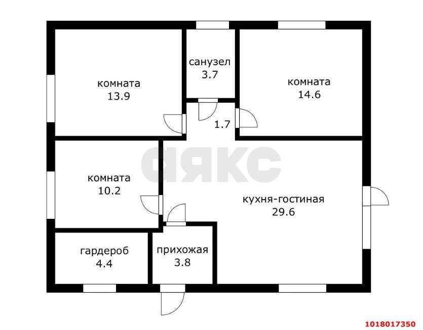 Фото №17: Дом 90&nbsp;м² + 4&nbsp;сот., 1&nbsp;эт. - Елизаветинская, Прикубанский внутригородской округ, мкр. СНТ Восход, ул. Центральная, 21