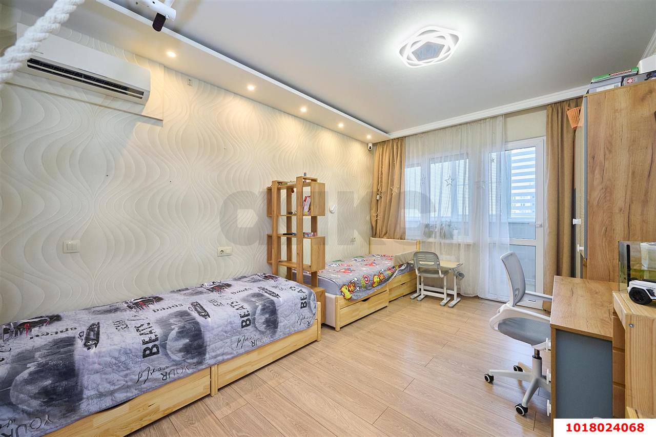 Фото №8: 3-комнатная квартира 100&nbsp;м², 11/22&nbsp;эт. - Краснодар, Карасунский внутригородской округ, мкр. Камвольно-суконный Комбинат, ул. Онежская, 1
