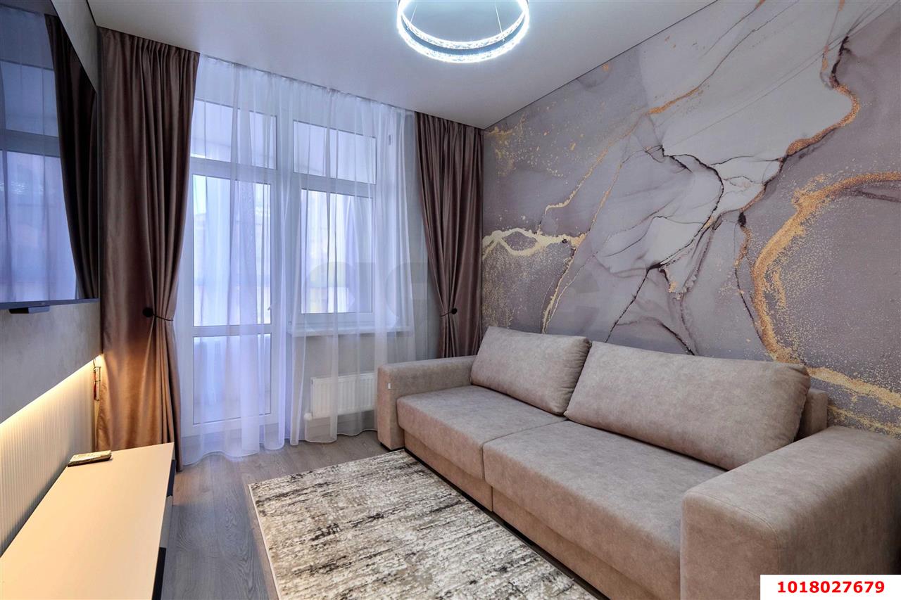 Фото №6: 1-комнатная квартира 45&nbsp;м², 12/22&nbsp;эт. - Краснодар, Прикубанский внутригородской округ, мкр. Достояние, ул. Григория Булгакова, 16