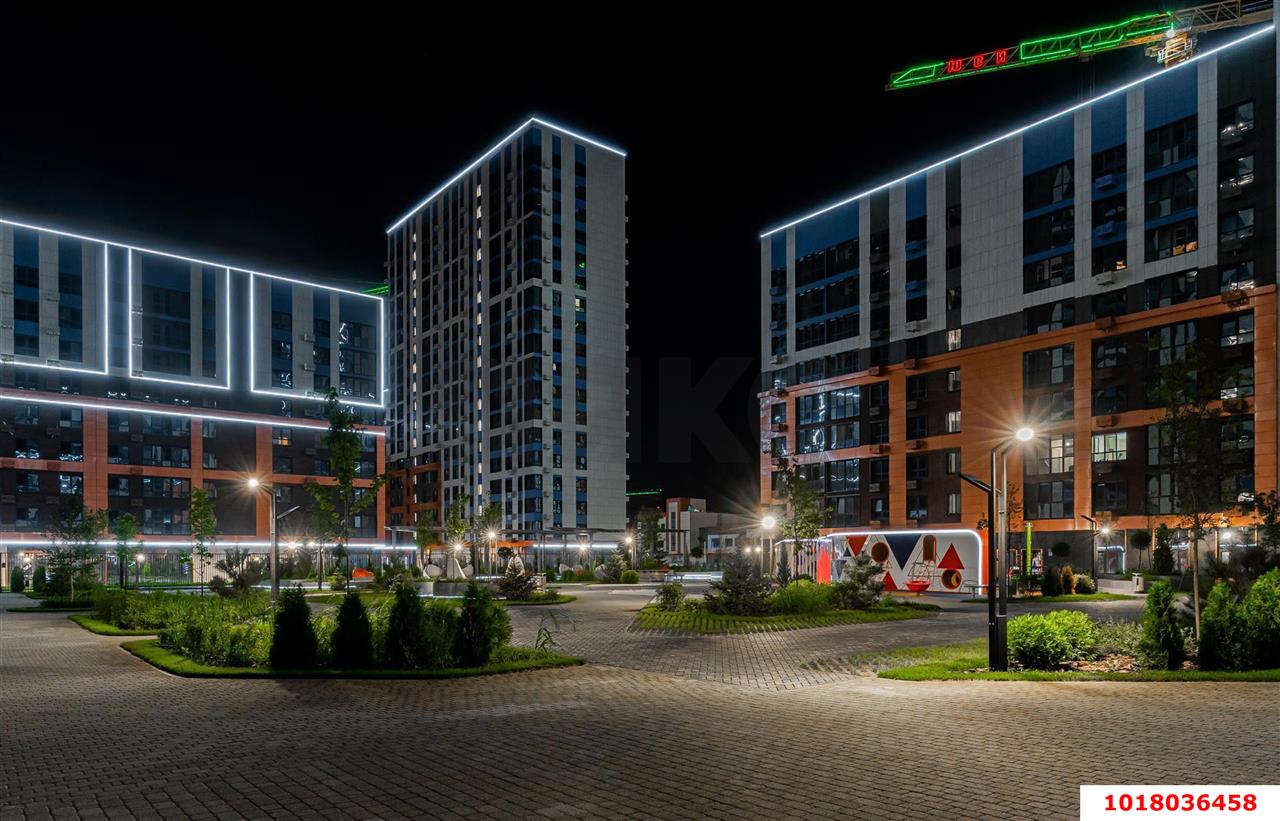 Фото №5: 2-комнатная квартира 71&nbsp;м², 9/18&nbsp;эт. - Краснодар, Прикубанский внутригородской округ, мкр. ЖК Архитектор, ул. Доблести, 8