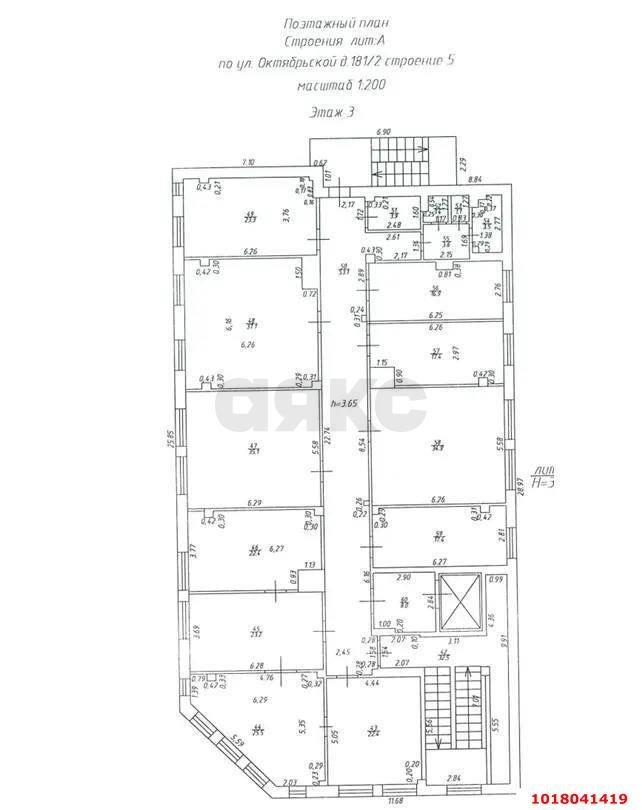 Фото №12: Отдельное здание 700&nbsp;м², 1/5&nbsp;эт. - Краснодар, Западный внутригородской округ, мкр. Центральный, ул. Будённого, 125А
