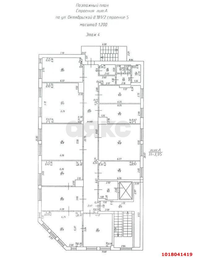 Фото №11: Отдельное здание 700&nbsp;м², 1/5&nbsp;эт. - Краснодар, Западный внутригородской округ, мкр. Центральный, ул. Будённого, 125А