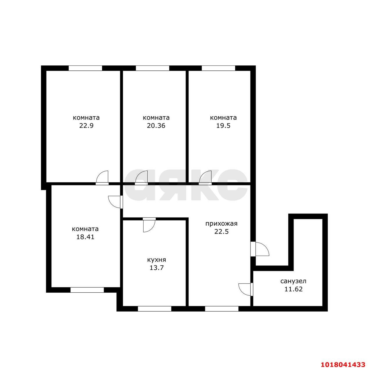 Фото №12: 4-комнатная квартира 275&nbsp;м², 2/3&nbsp;эт. - Краснодар, мкр. Западный внутригородской округ, ул. Гагарина, 248