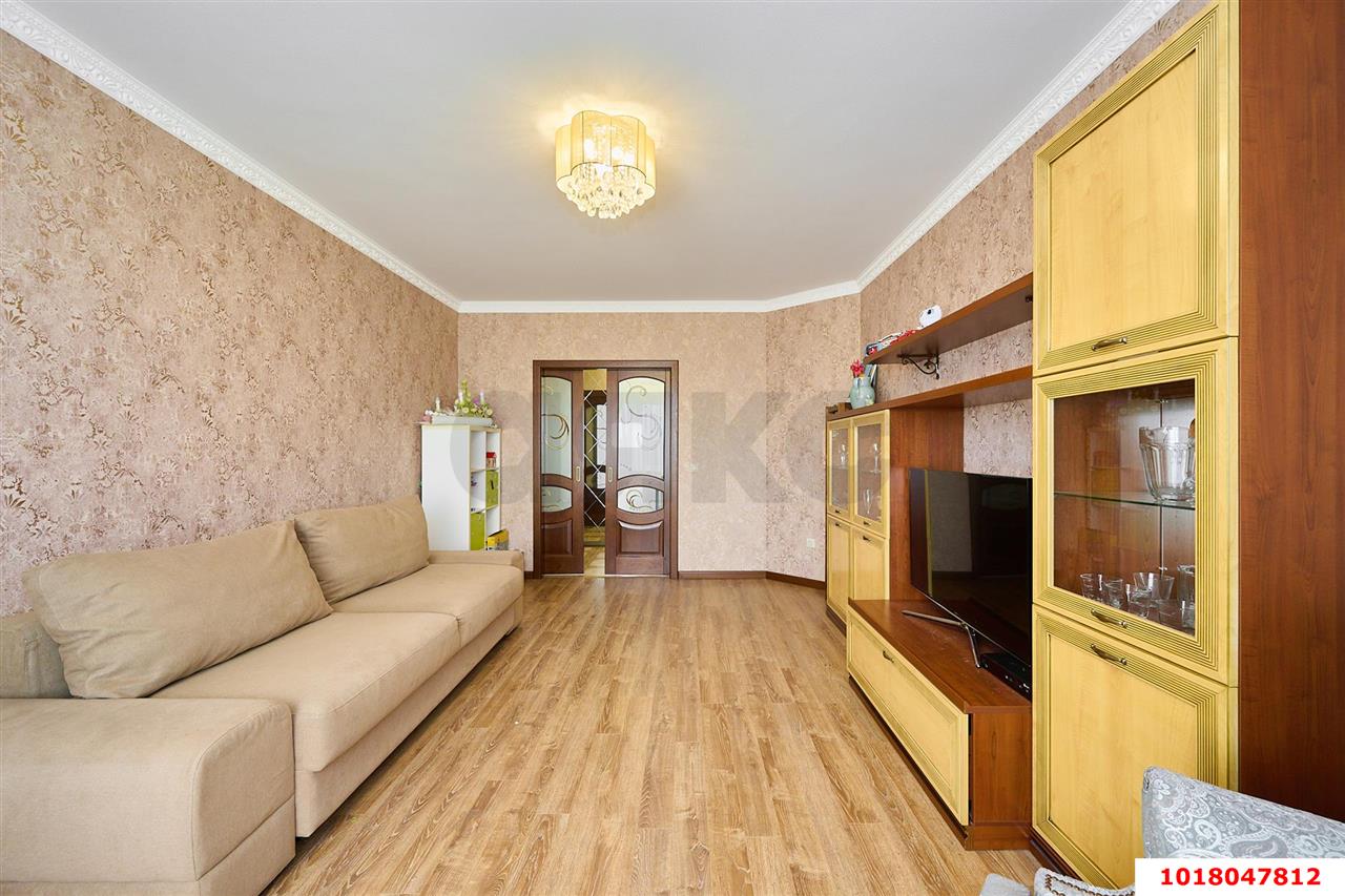 Фото №4: 3-комнатная квартира 97&nbsp;м², 15/18&nbsp;эт. - Краснодар, Центральный внутригородской округ, Черёмушки, мкр. ЖК Черёмушки, ул. Кубанская, 47