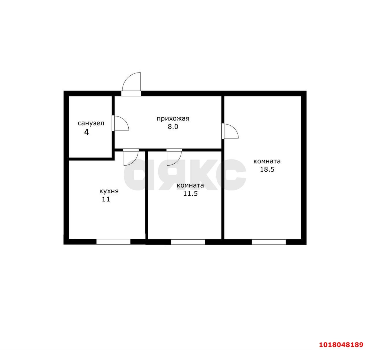 Фото №10: 2-комнатная квартира 51&nbsp;м², 7/7&nbsp;эт. - Краснодар, Прикубанский внутригородской округ, мкр. Музыкальный, ул. имени С.В. Рахманинова, 29