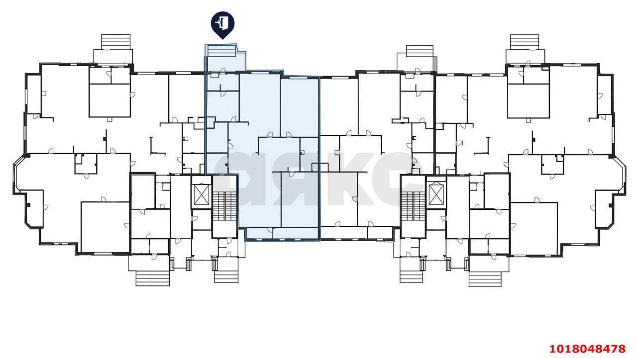 Фото №5: Торговое помещение 140&nbsp;м², 1/19&nbsp;эт. - Краснодар, Западный внутригородской округ, ЖК Центральный, мкр. Центральный, ул. Будённого, 129