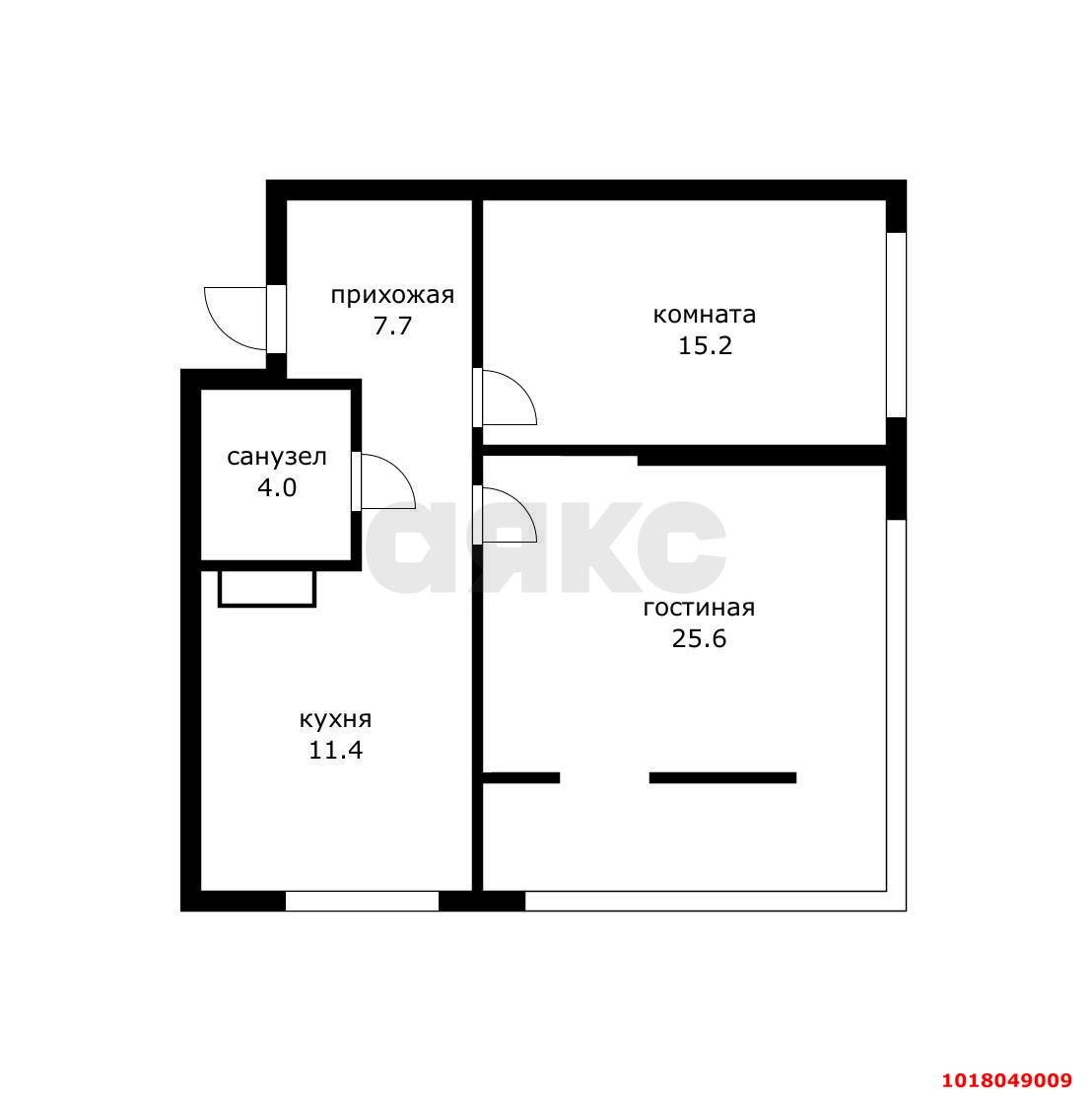 Фото №15: 2-комнатная квартира 70&nbsp;м², 1/9&nbsp;эт. - Новая Адыгея, мкр. жилой комплекс Мега-Победа 2, ул. Песочная, 1к2