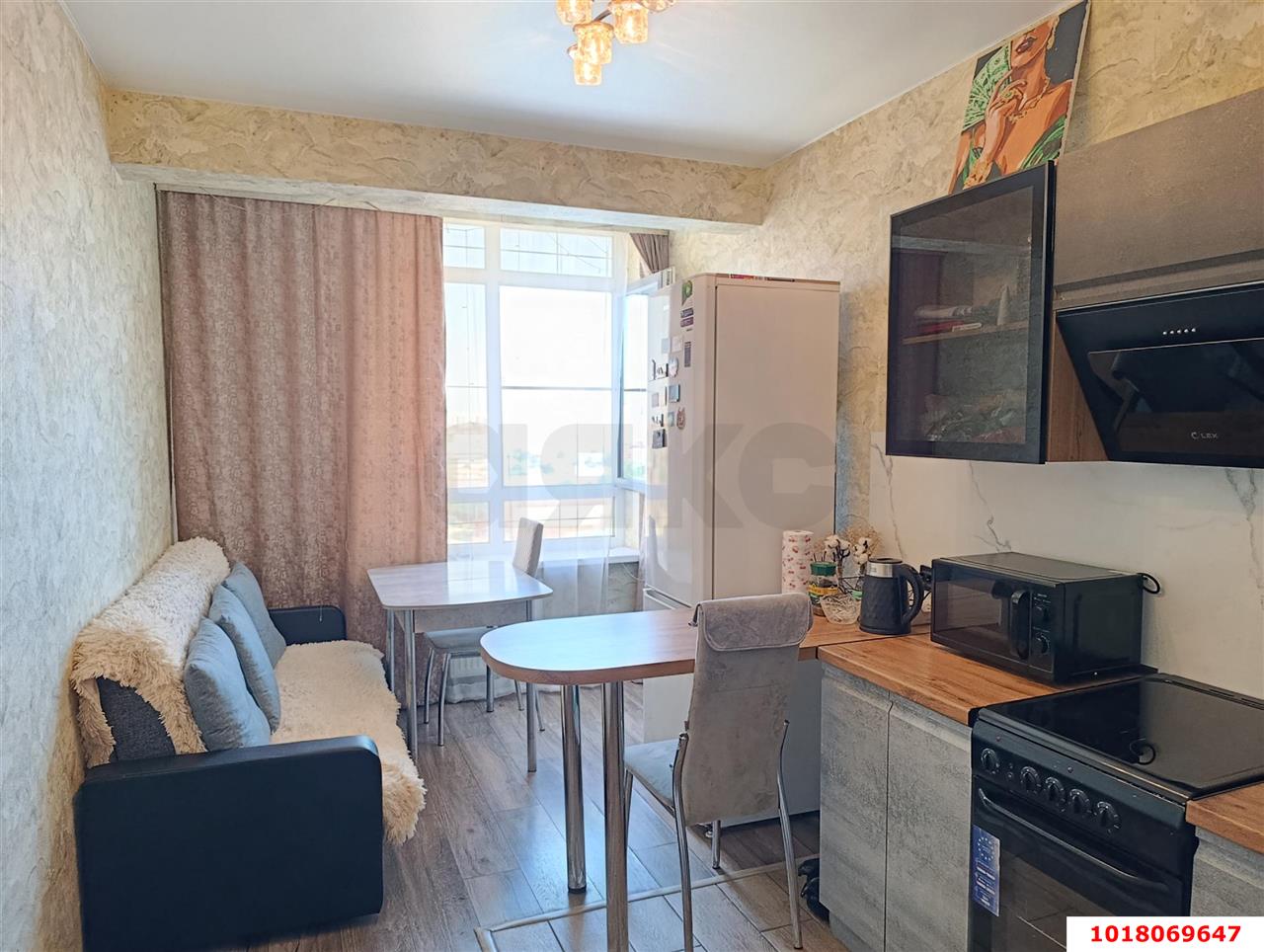 Фото №2: 1-комнатная квартира 50&nbsp;м², 12/16&nbsp;эт. - Краснодар, Прикубанский внутригородской округ, мкр. 9-й километр, ул. Ярославская, 113к1