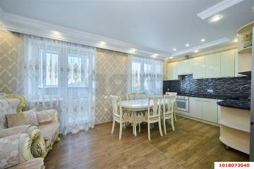 Фото №1: 2-комнатная квартира 62&nbsp;м², 6/25&nbsp;эт. - Краснодар, ж/м Пашковский, ул. Бородинская, 152/А