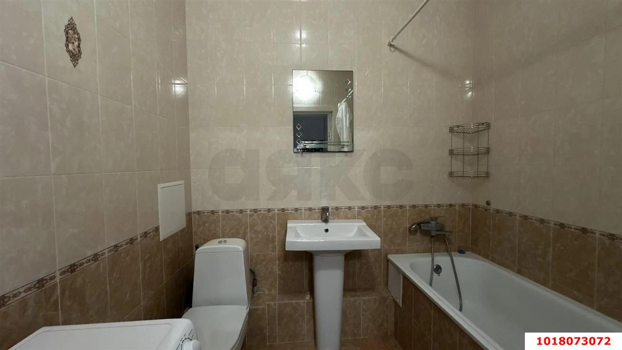 Фото №6: 1-комнатная квартира 42&nbsp;м², 16/21&nbsp;эт. - Краснодар, Карасунский внутригородской округ, Пашковский, мкр. жилой комплекс Империал, ул. Бородинская, 137к1