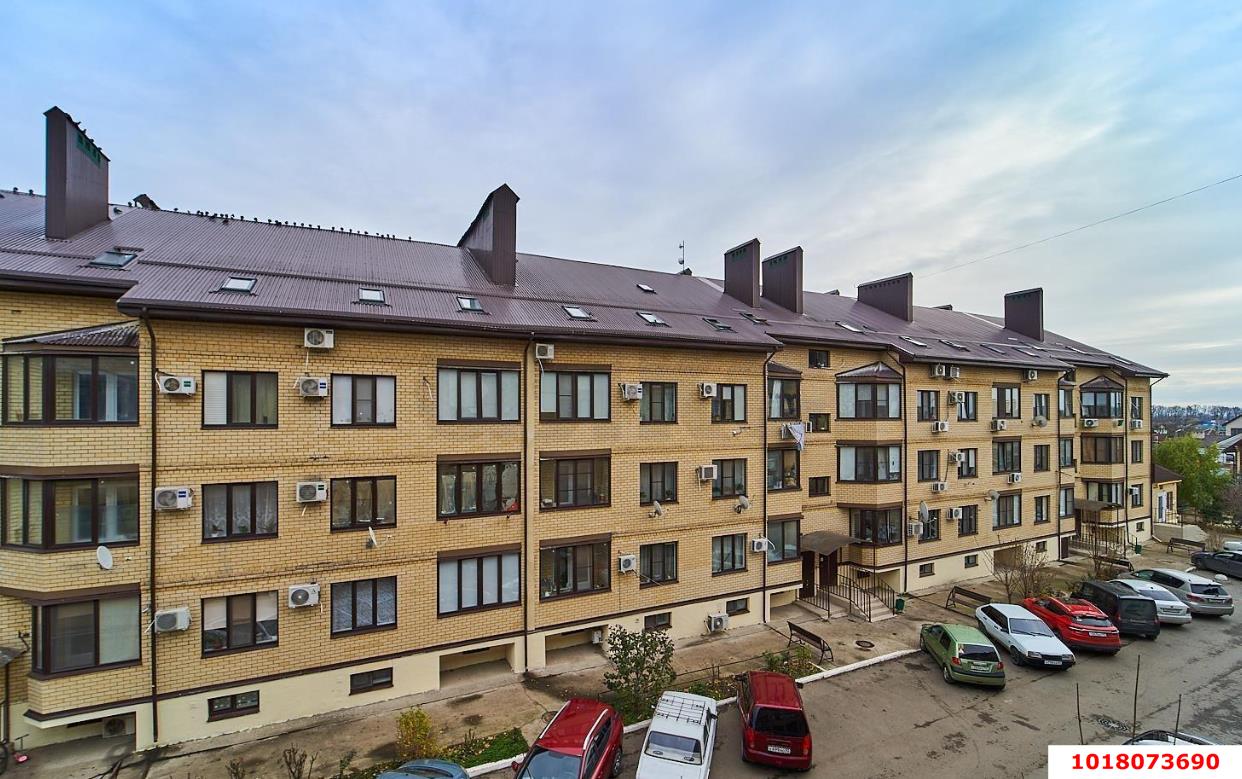 Фото №1: 1-комнатная квартира 39&nbsp;м², 2/4&nbsp;эт. - Знаменский, Карасунский внутригородской округ, мкр. жилой комплекс Первомайский, ул. Первомайская, 36/4